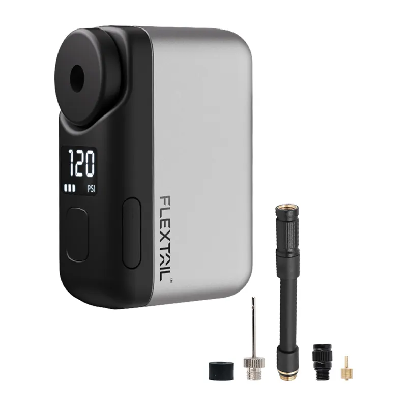 Flextail Tiny Bike Pump Pro Portable Bike Pump (Gray)